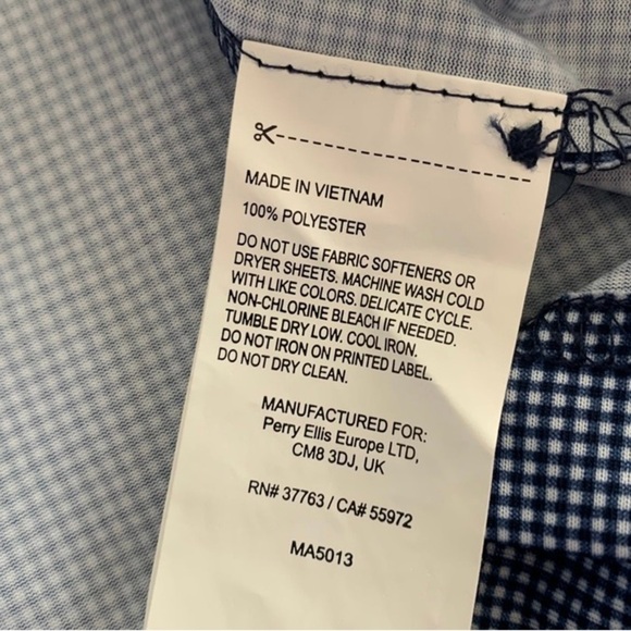 Men’s Callaway Opti-Dri Blue Check Performance Golf Polo Size XL EUC - Picture 6 of 8